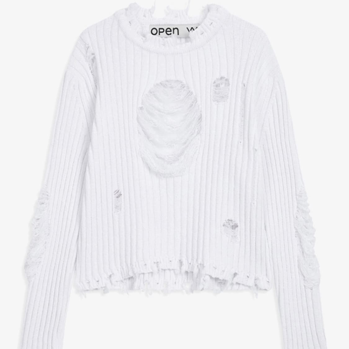 (고민시 착용) OPEN YY 오픈와이와이 데미지 하트 풀 상품이미지2