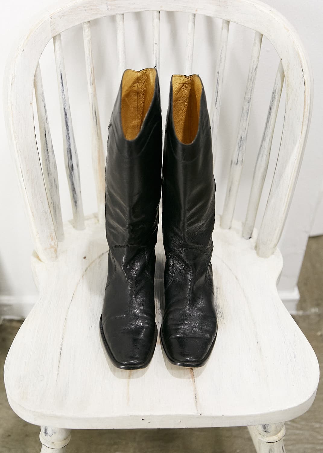 Square Toe Long Boots 상품이미지2