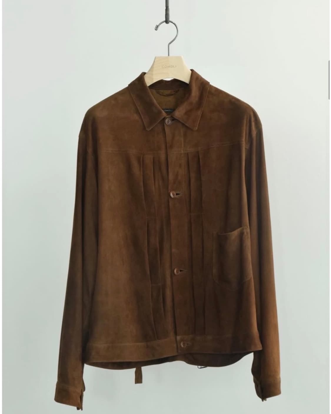 [2] 코모리 26ss 스웨이드 타입원 자켓  상품이미지1