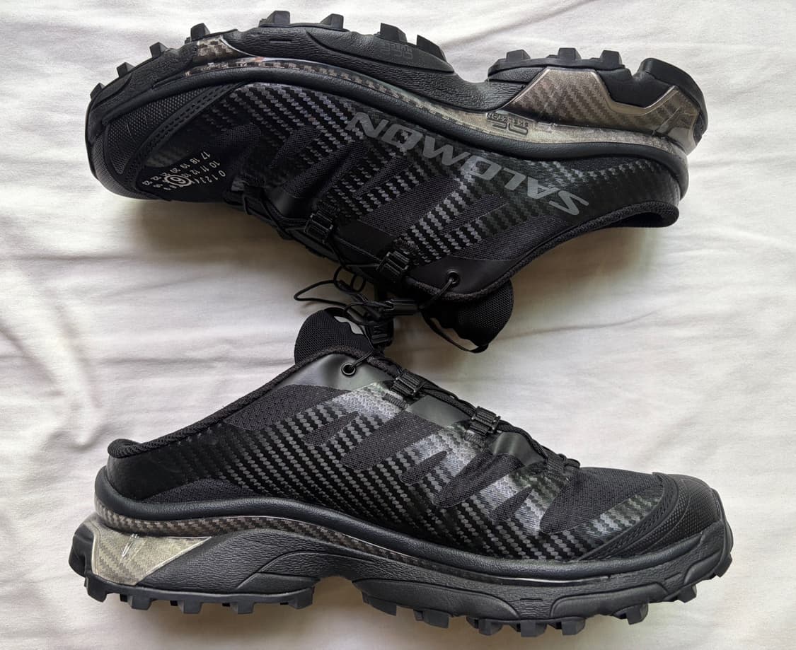 살로몬 x MM6 메종 마르지엘라 XT-4 뮬 블랙 Salomon x M 상품이미지5