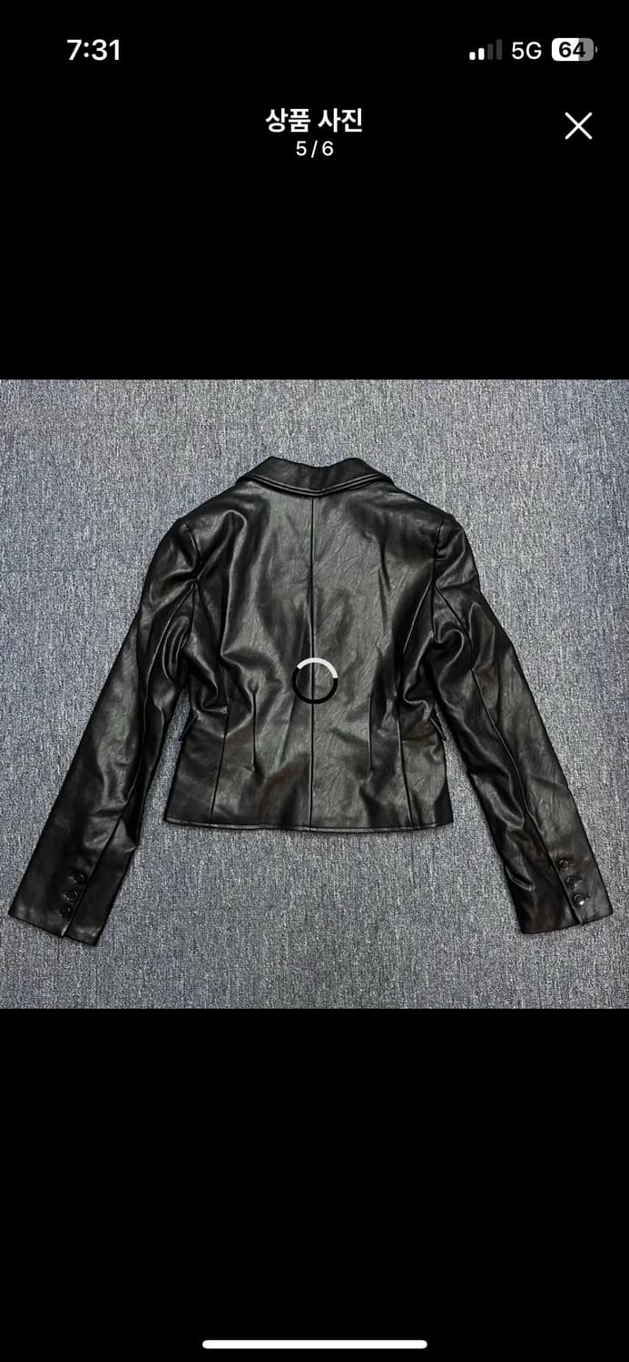 쓰리타임즈 가죽 자켓 상품이미지2