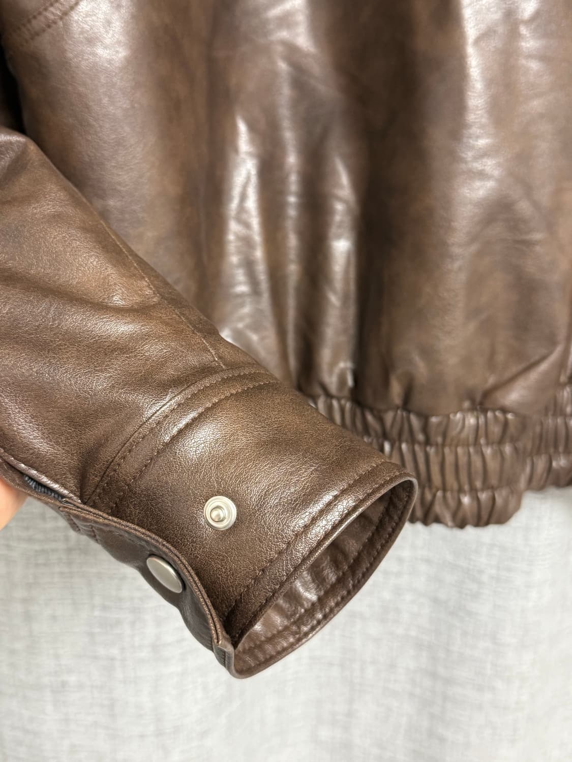 도프제이슨 시어링카라 cwu 자켓 브라운 XL 상품이미지9