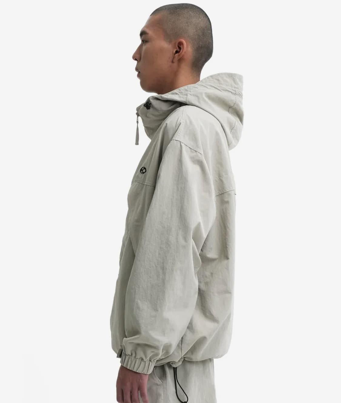 OY 나일론 윈드브레이커 자켓 베이지 상품이미지5