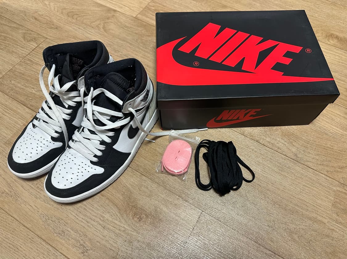 조던1 레트로 하이 블리치드 코랄 265 상품이미지3