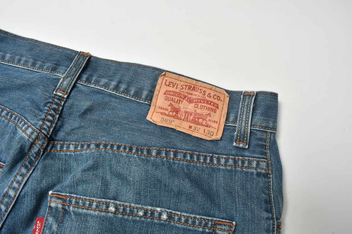 리바이스 569 청바지 데님팬츠 32 N1186 상품이미지5