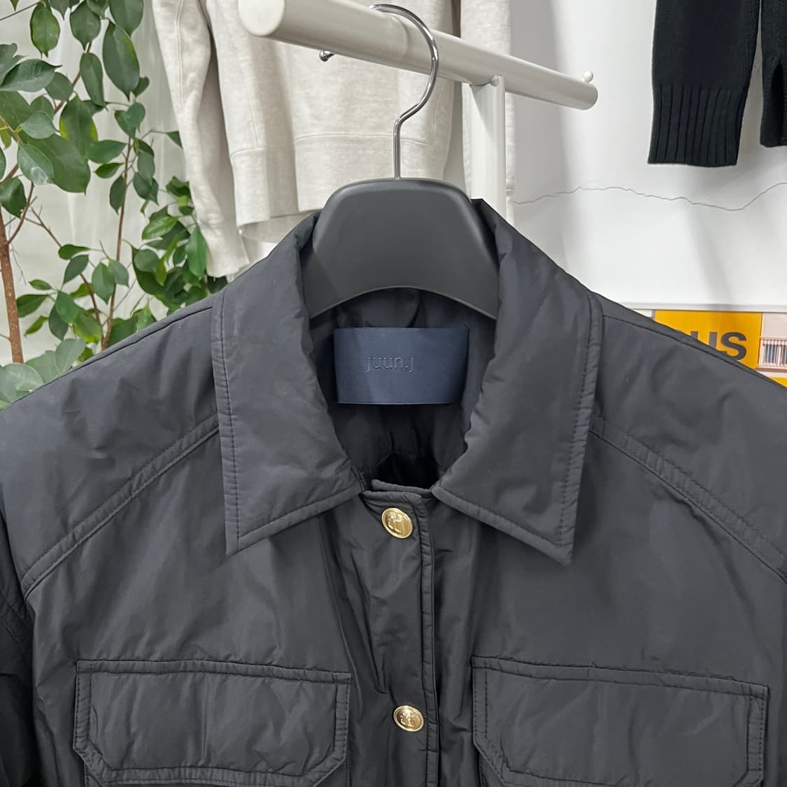 준지 우먼 2024 패디드 셔츠 자켓 38 상품이미지2