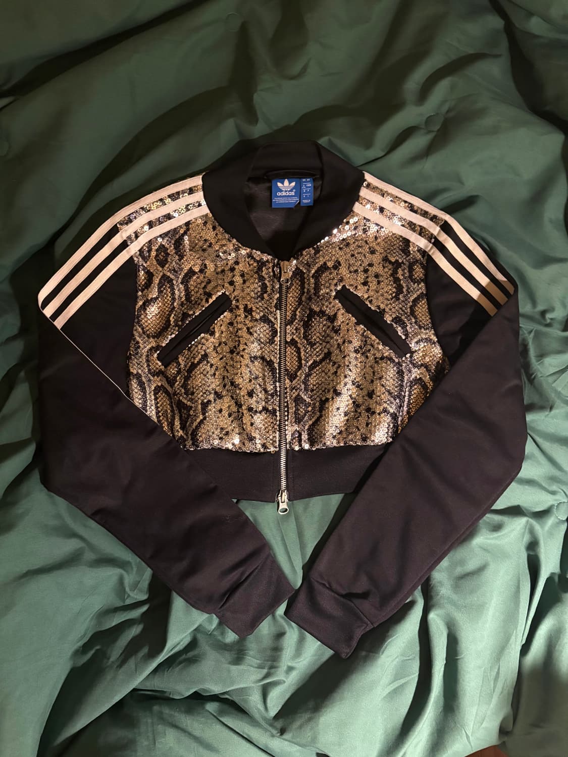 Adidas 커스텀 크롭 투웨이 져지 상품이미지1