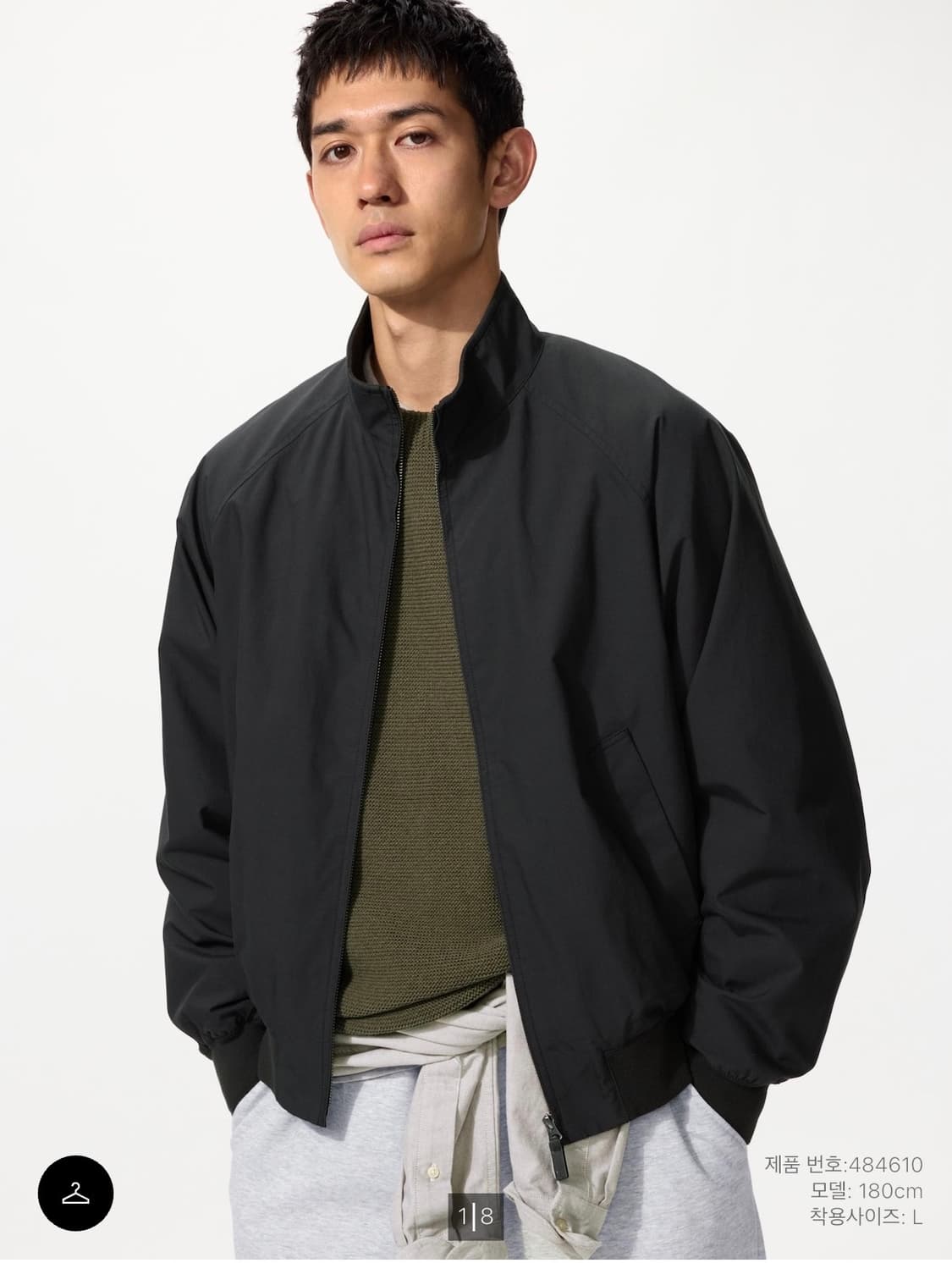 (M)유니클로 해링턴 자켓 상품이미지1