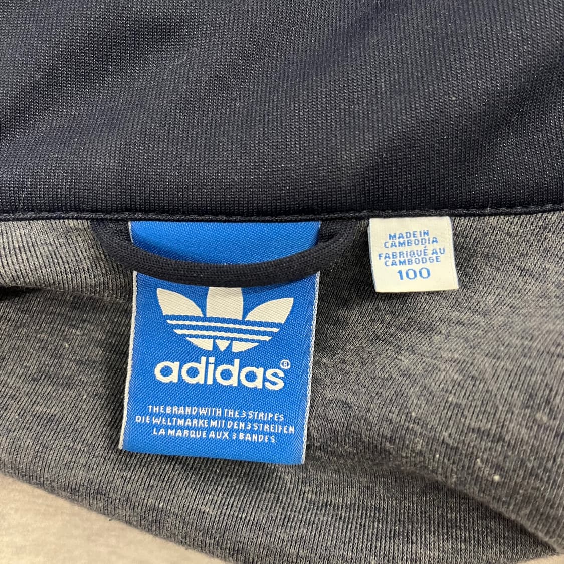 아디다스 네이비 하늘 유로파 져지 트랙탑 100 상품이미지5