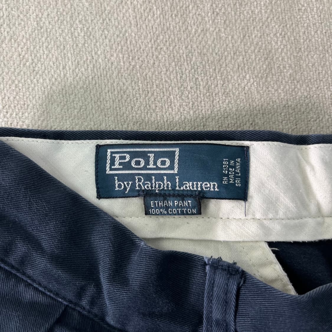 33 폴로랄프로렌 네이비 치노팬츠 상품이미지3