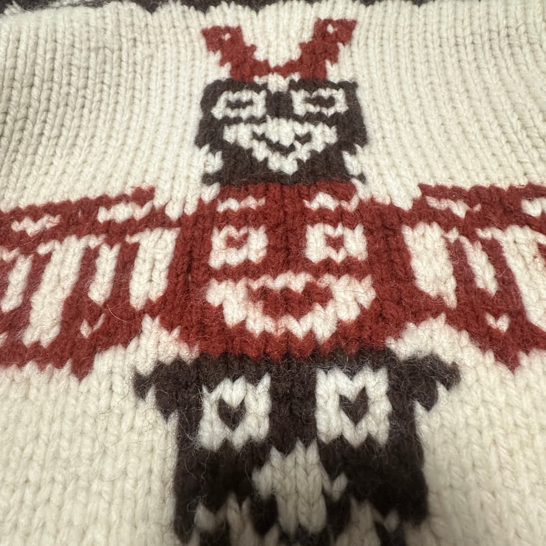 VINTAGE knit zip jacket 상품이미지3