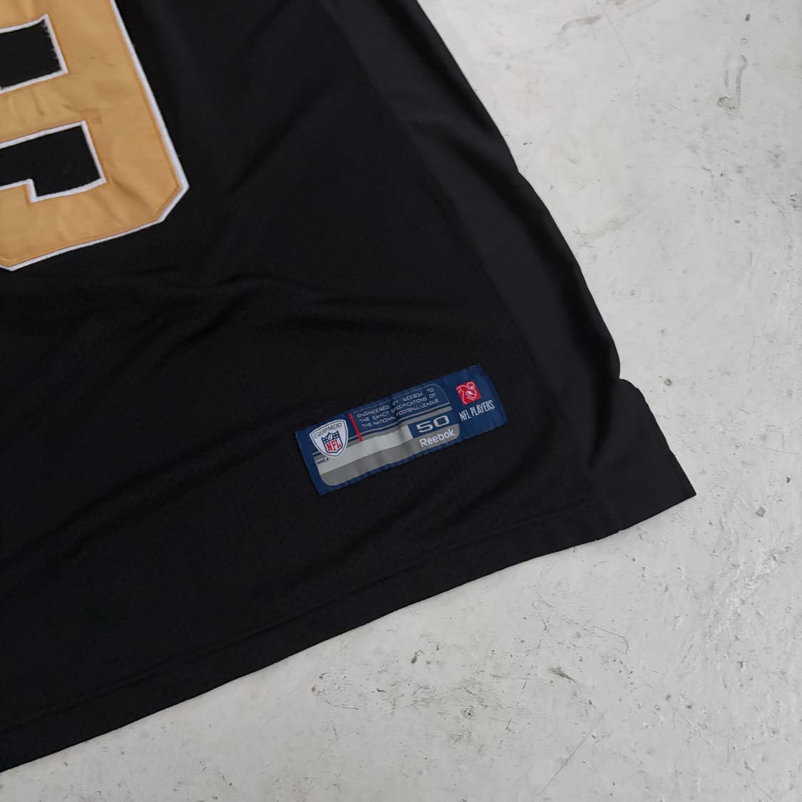 리복 NFL 뉴올리언스 세인츠 드류 브리스 빈티지 유니폼 져지 50 상품이미지4