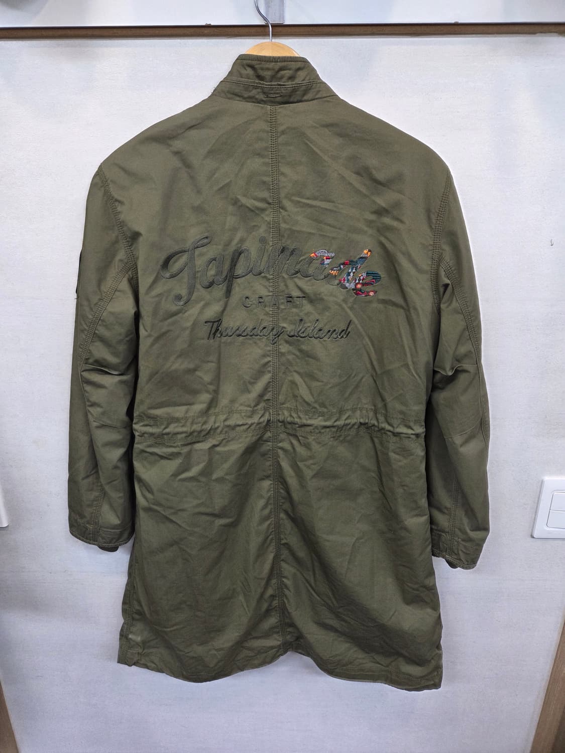 써스데이아일랜드 개파카 야상 자켓 s 상품이미지2