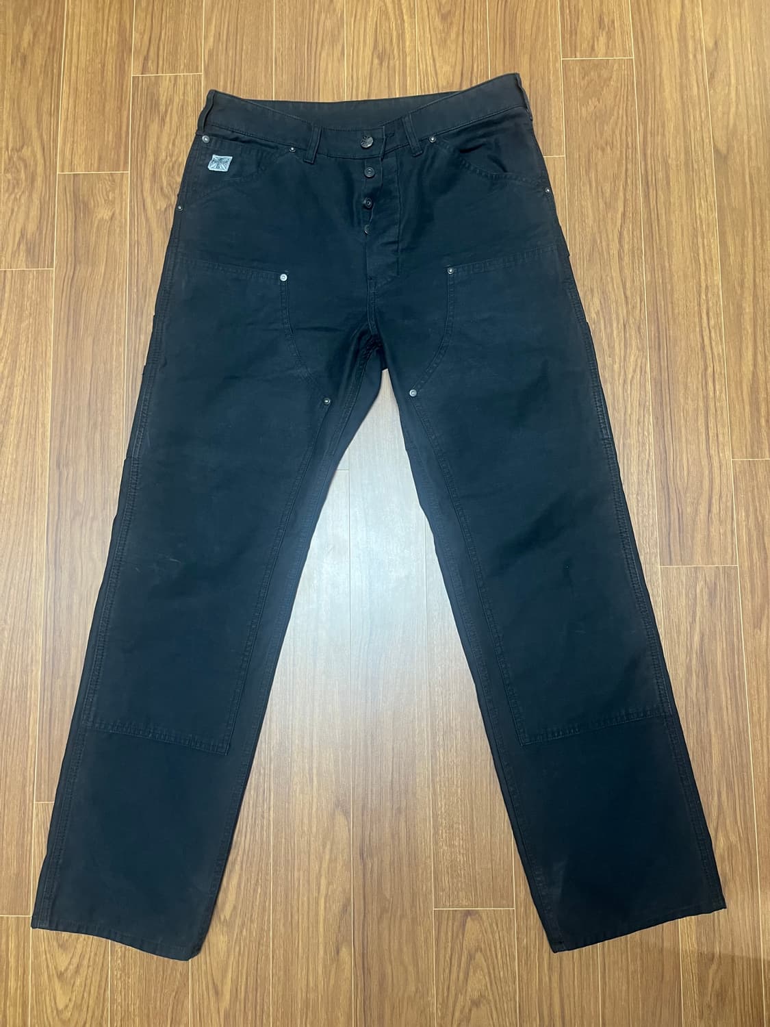 알프레드 더블니 블랙팬츠 상품이미지1