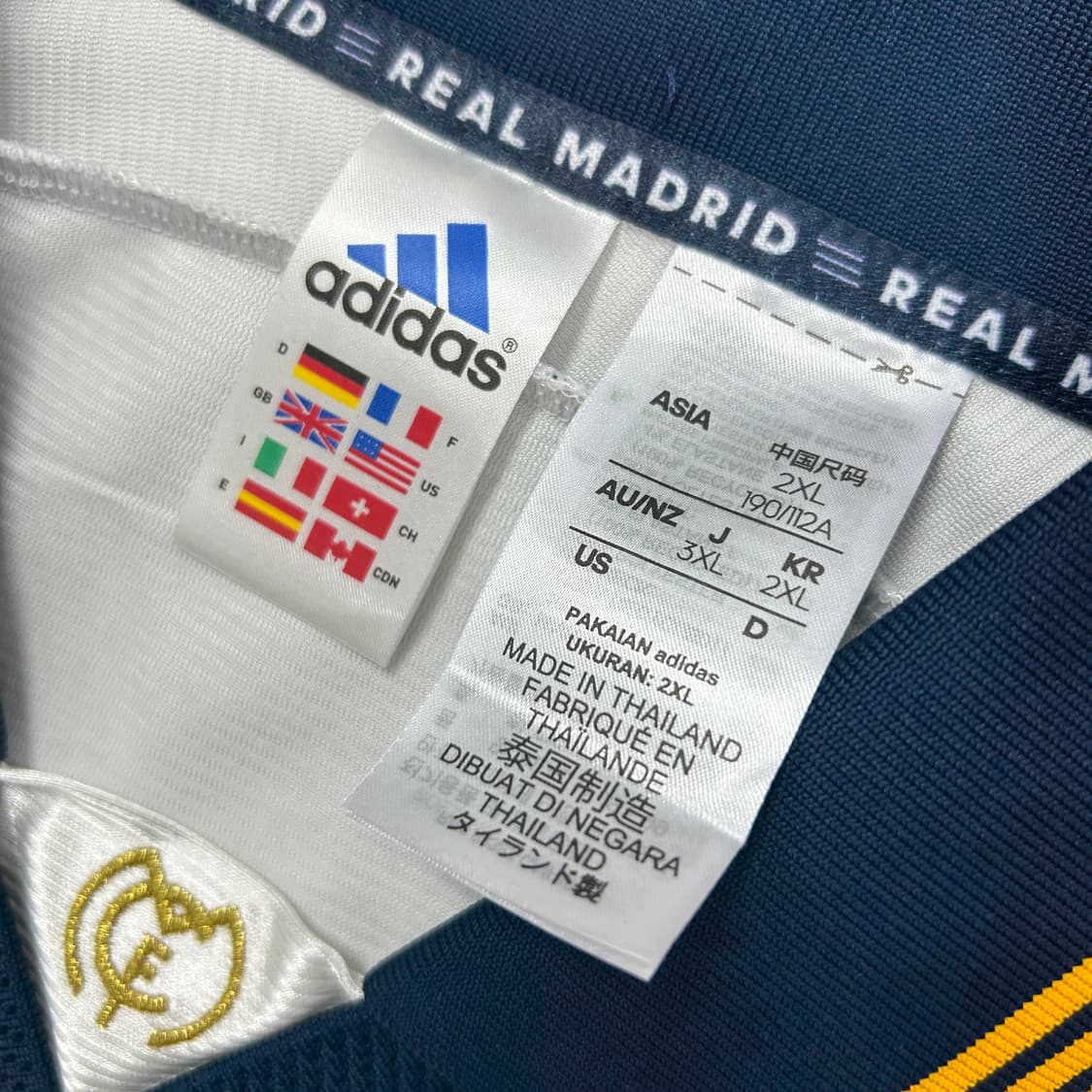 아디다스 레알마드리드 99-00 홈 유니폼(2XL) 상품이미지2