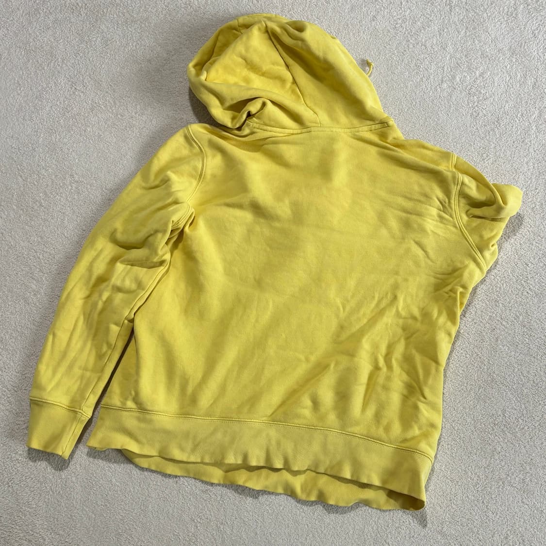 아디다스 파이어버드 옐로우 노랑 빅 로고 후드티 상품이미지7