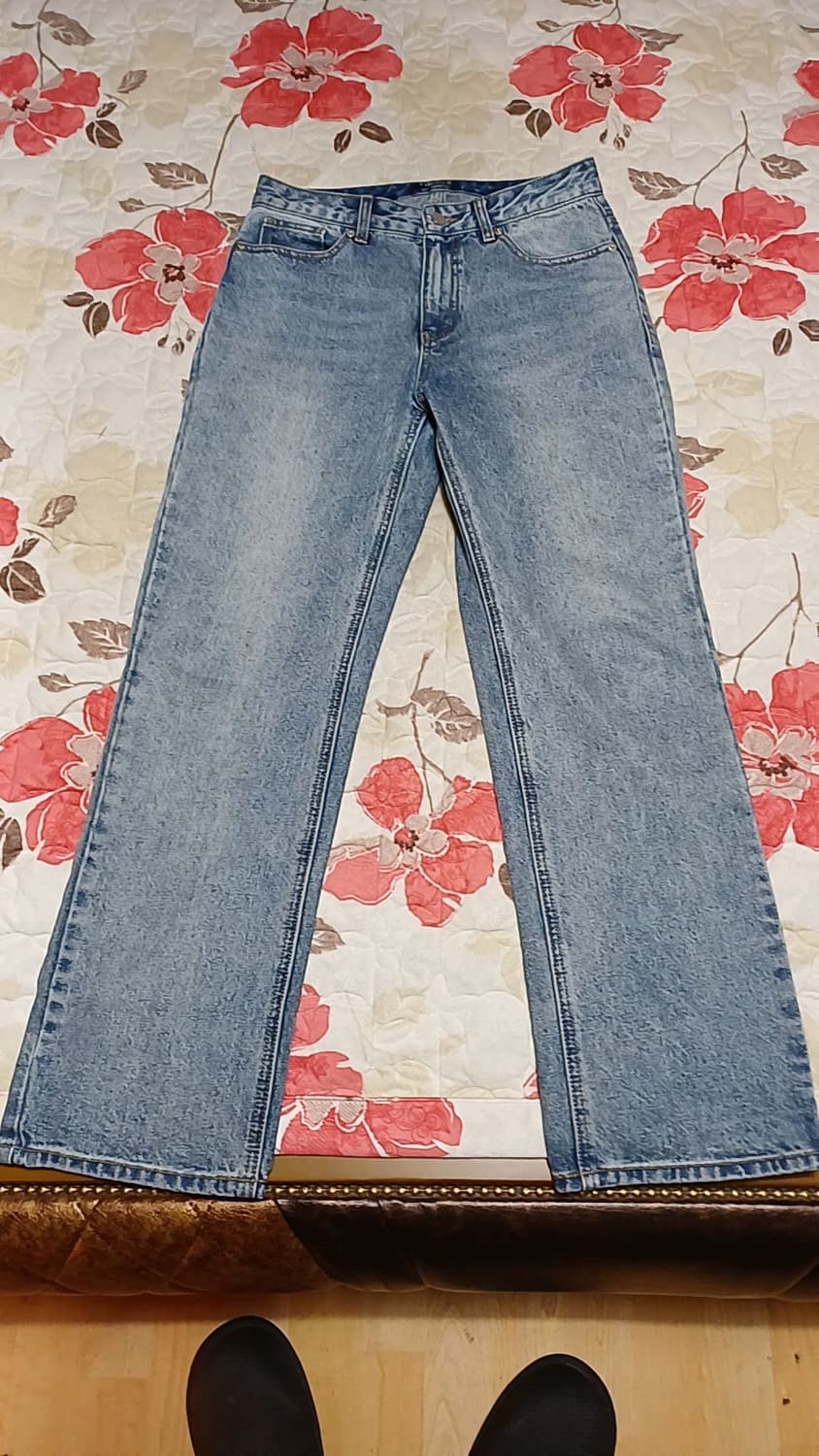 토피 연청바지 31인치 기장106 상품이미지1