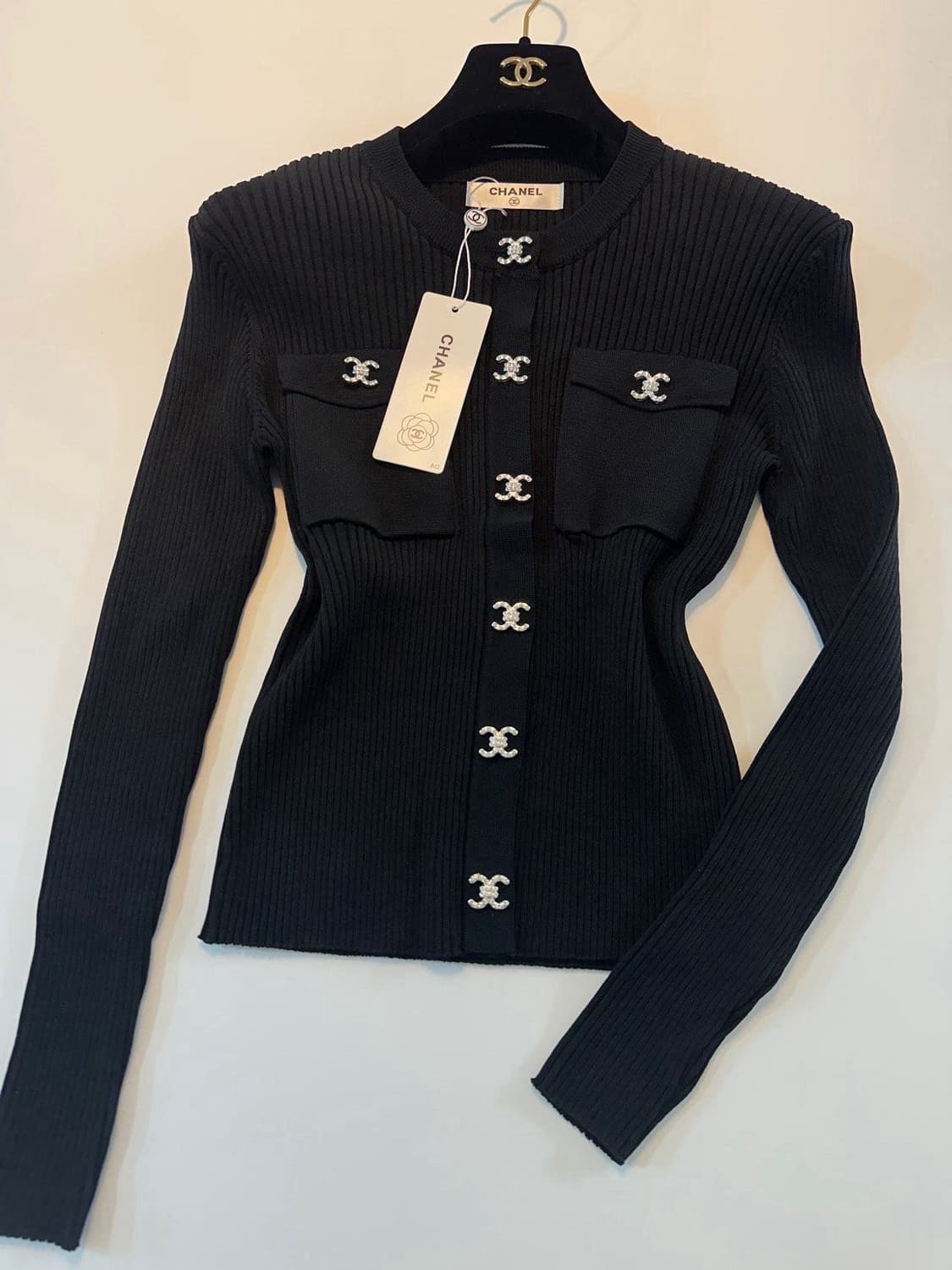 (새상품)샤넬가디건 상품이미지3