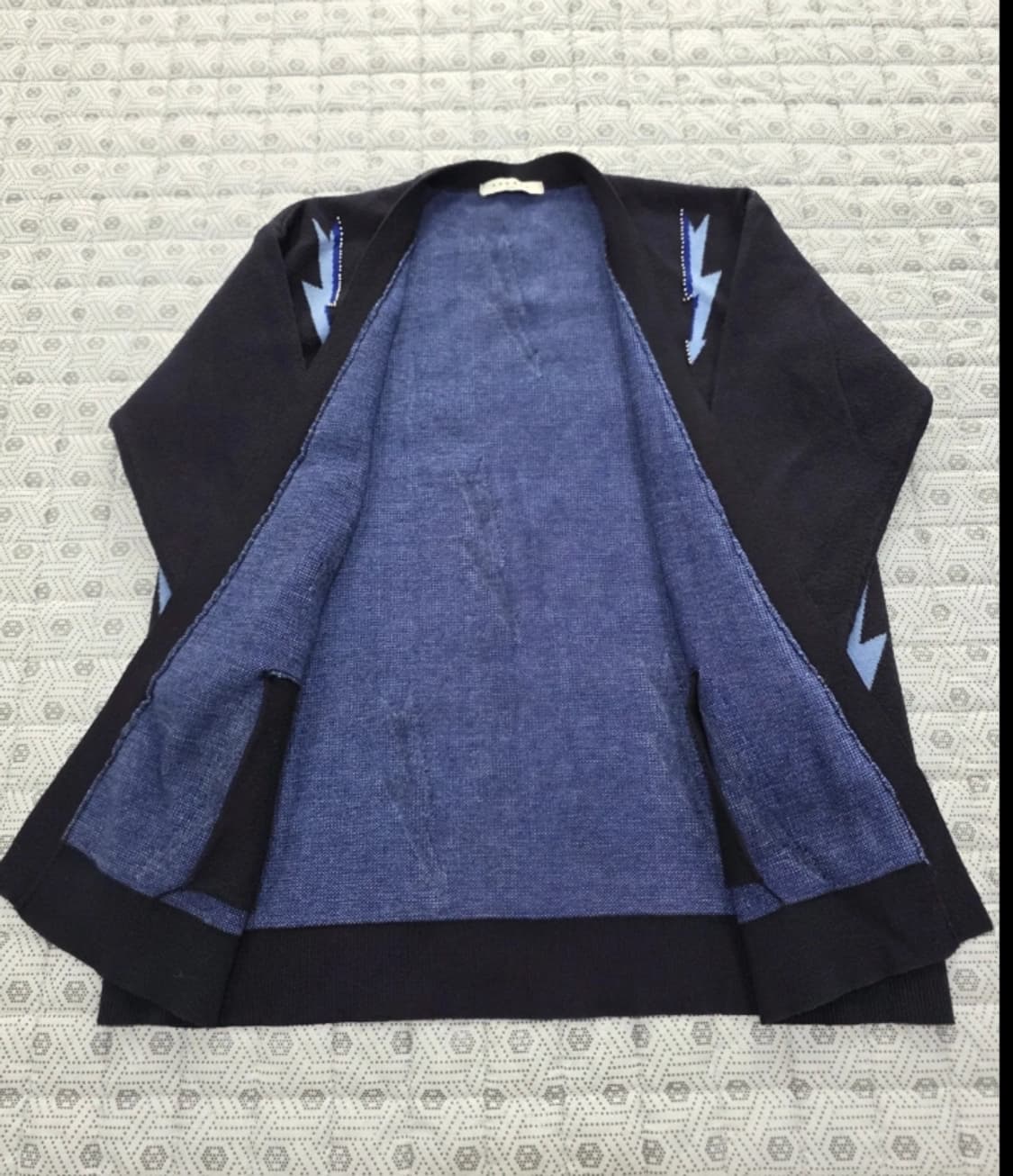 한섬 산드로 SANDRO 가디건 네이비 ~FREE 상품이미지2