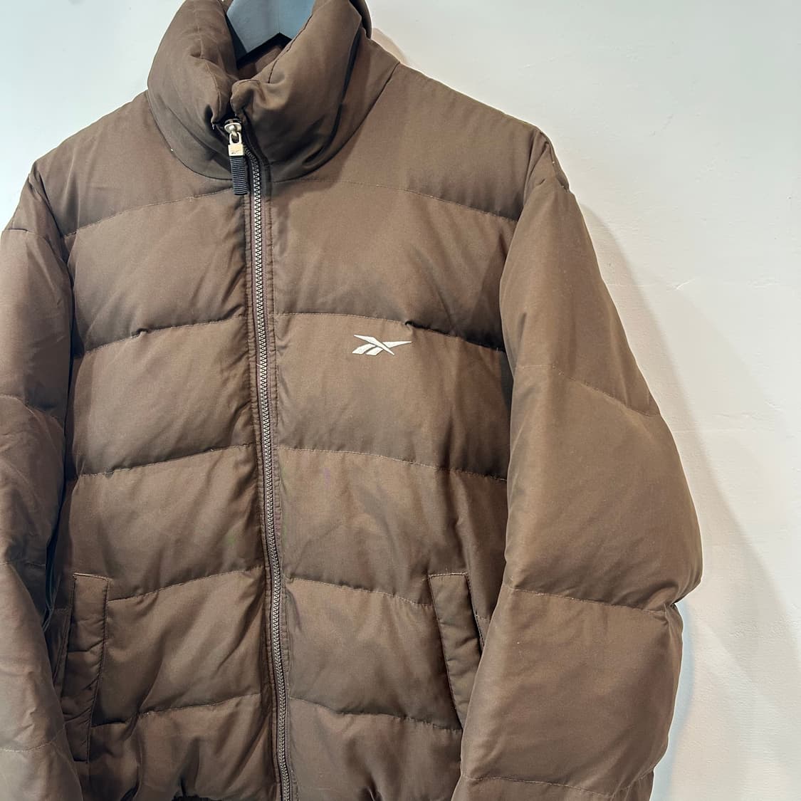 리복 브라운 덕다운 패딩 상품이미지2