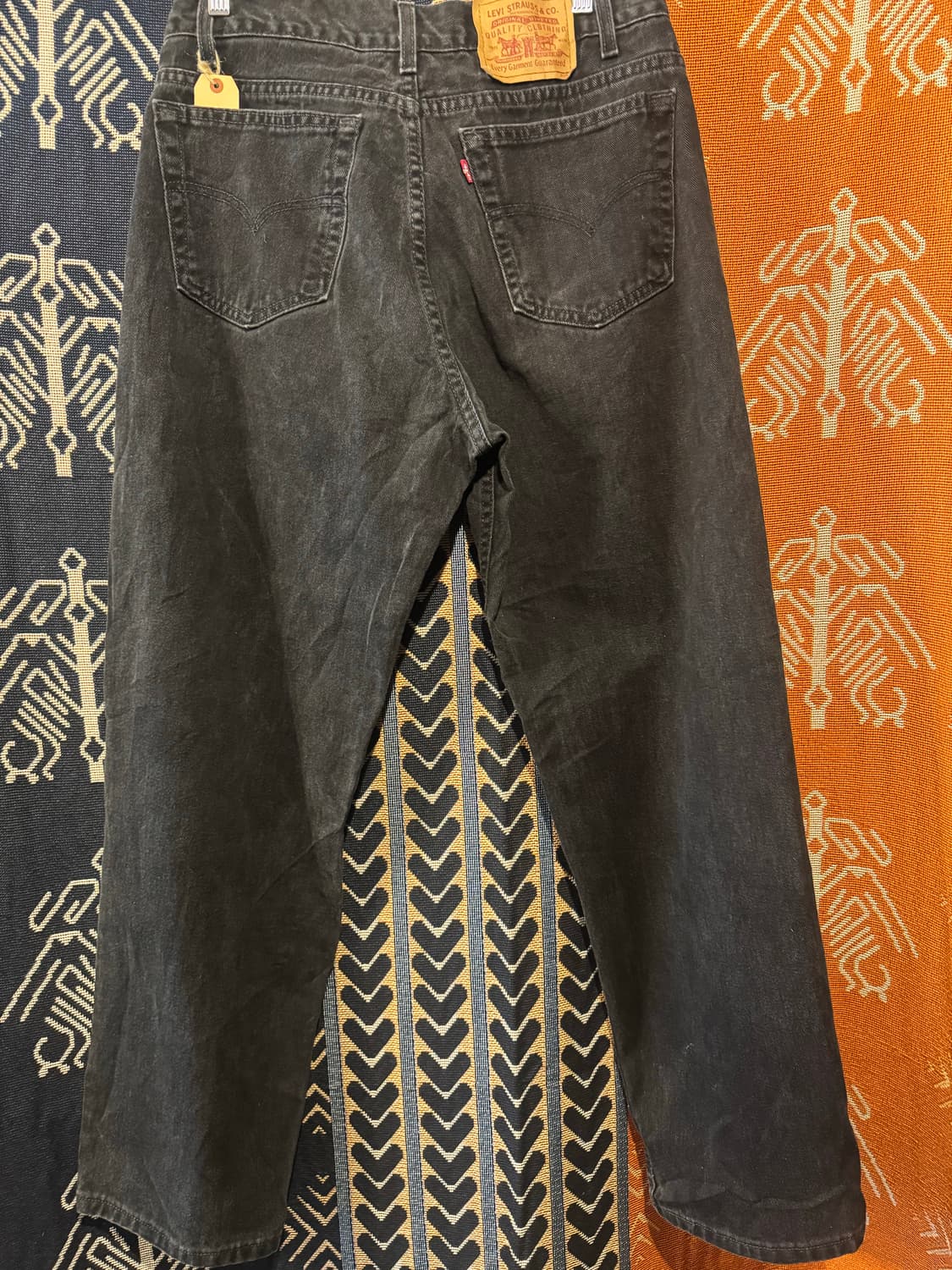 리바이스 550 00s USA데님팬츠 블랙 상품이미지2