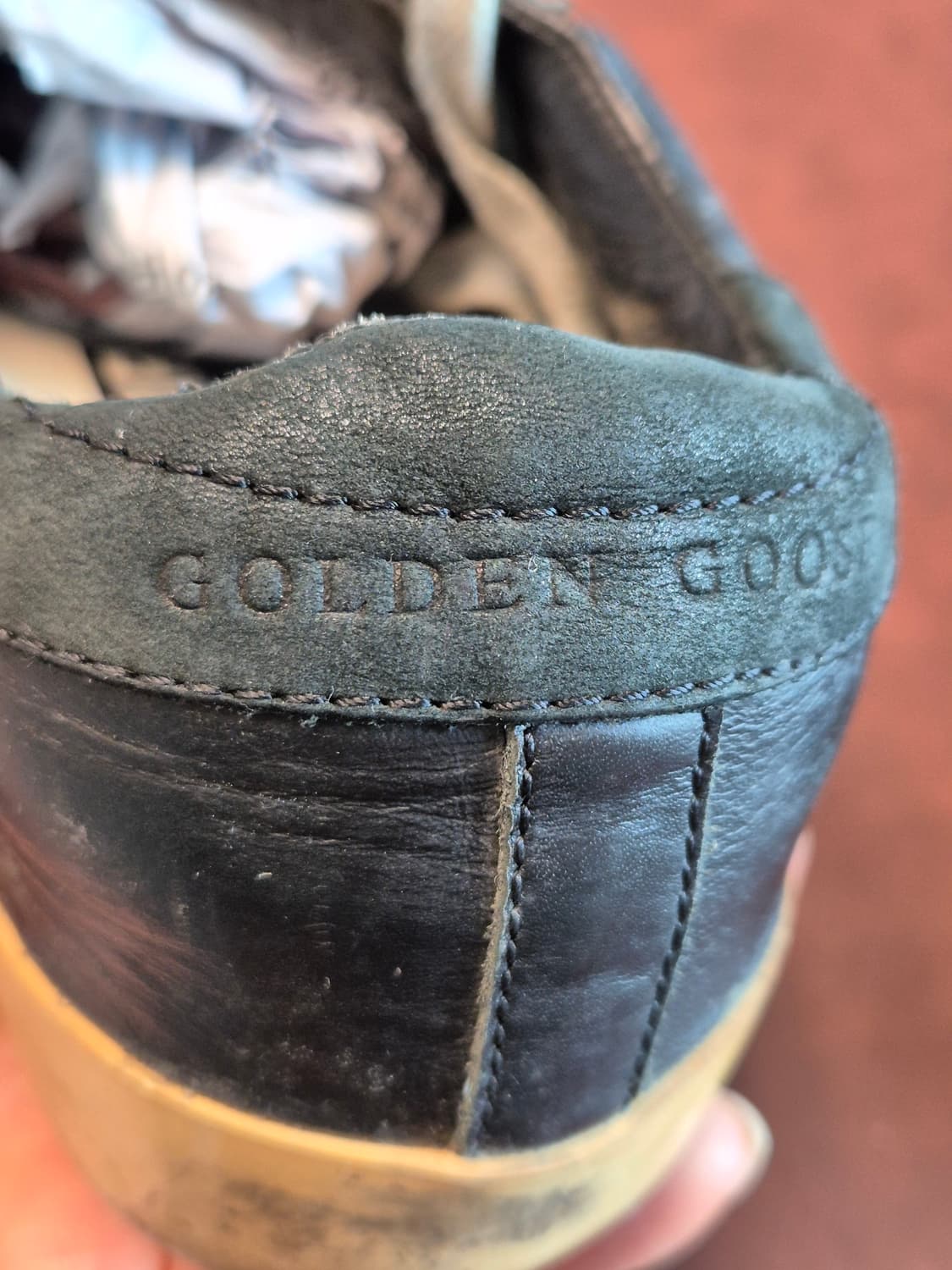 235-240(37) 정품 골든구스 올블랙  상품이미지6