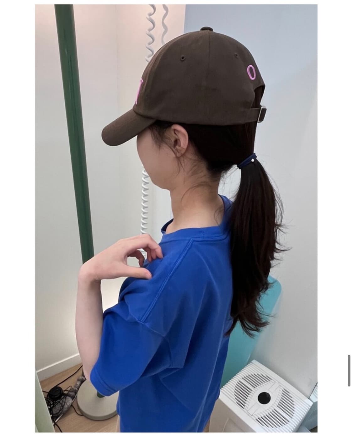 Aeiou 아에이오우 로고 레터링 볼캡 상품이미지3