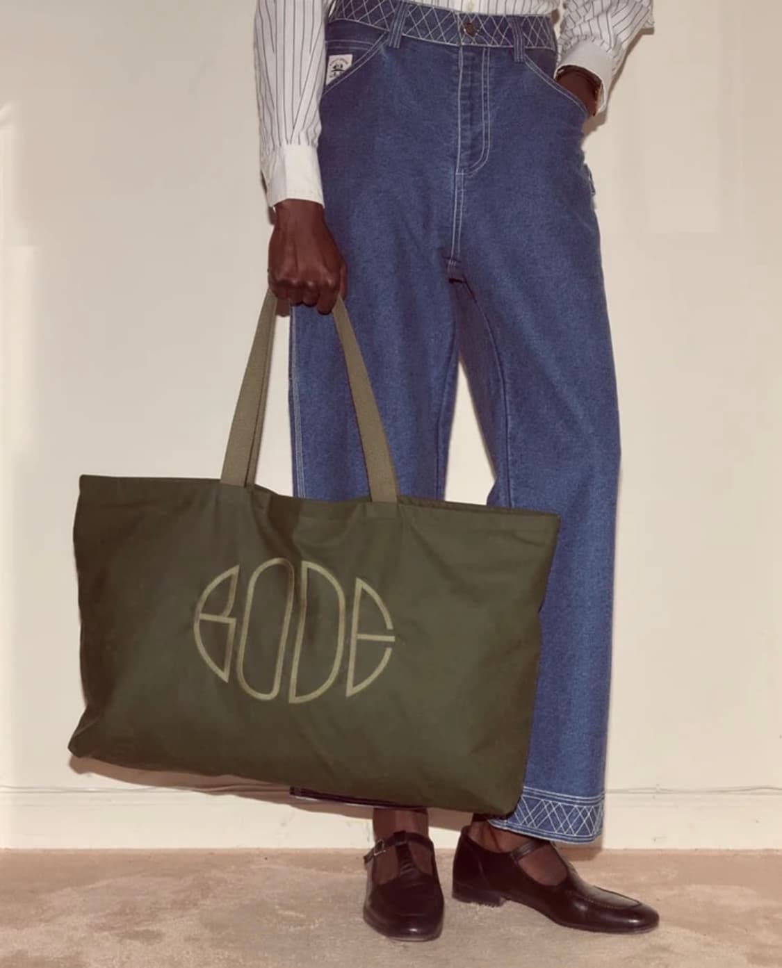 보디 BODE waxed cotton zip 토트백 상품이미지1