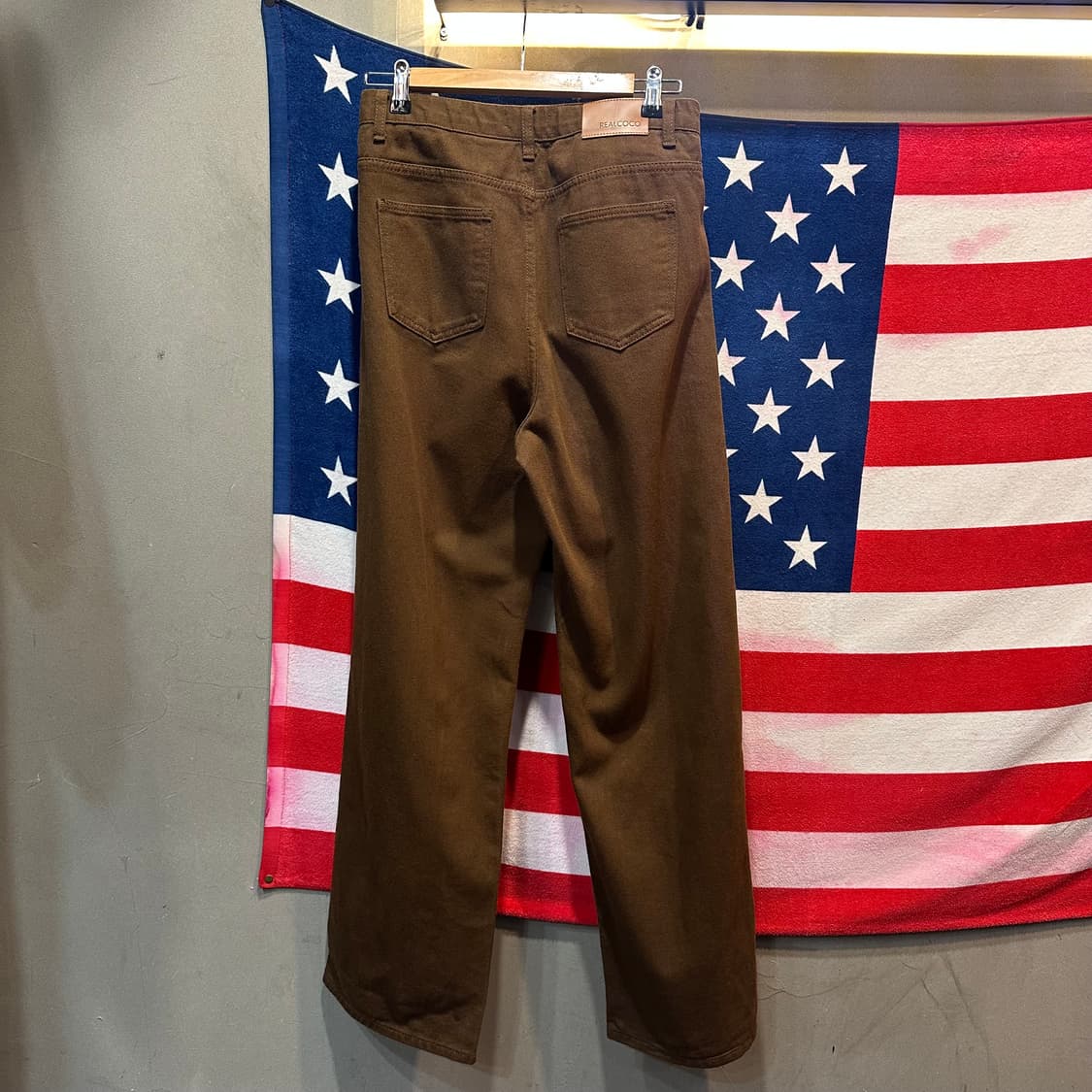 Realcoco 브라운팬츠 상품이미지2