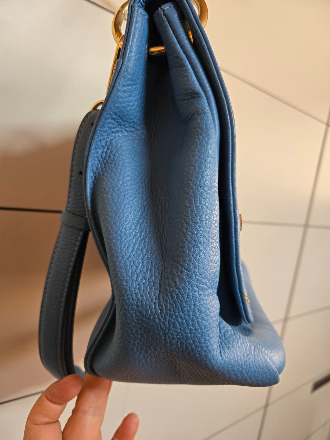 MCM 정품 가죽 토트백.크로스백 상품이미지3