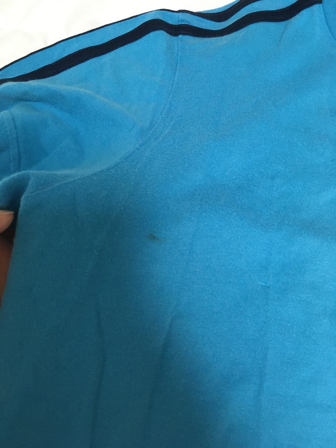 [아디다스] 일본빈티지 삼선 반팔티셔츠 상품이미지2