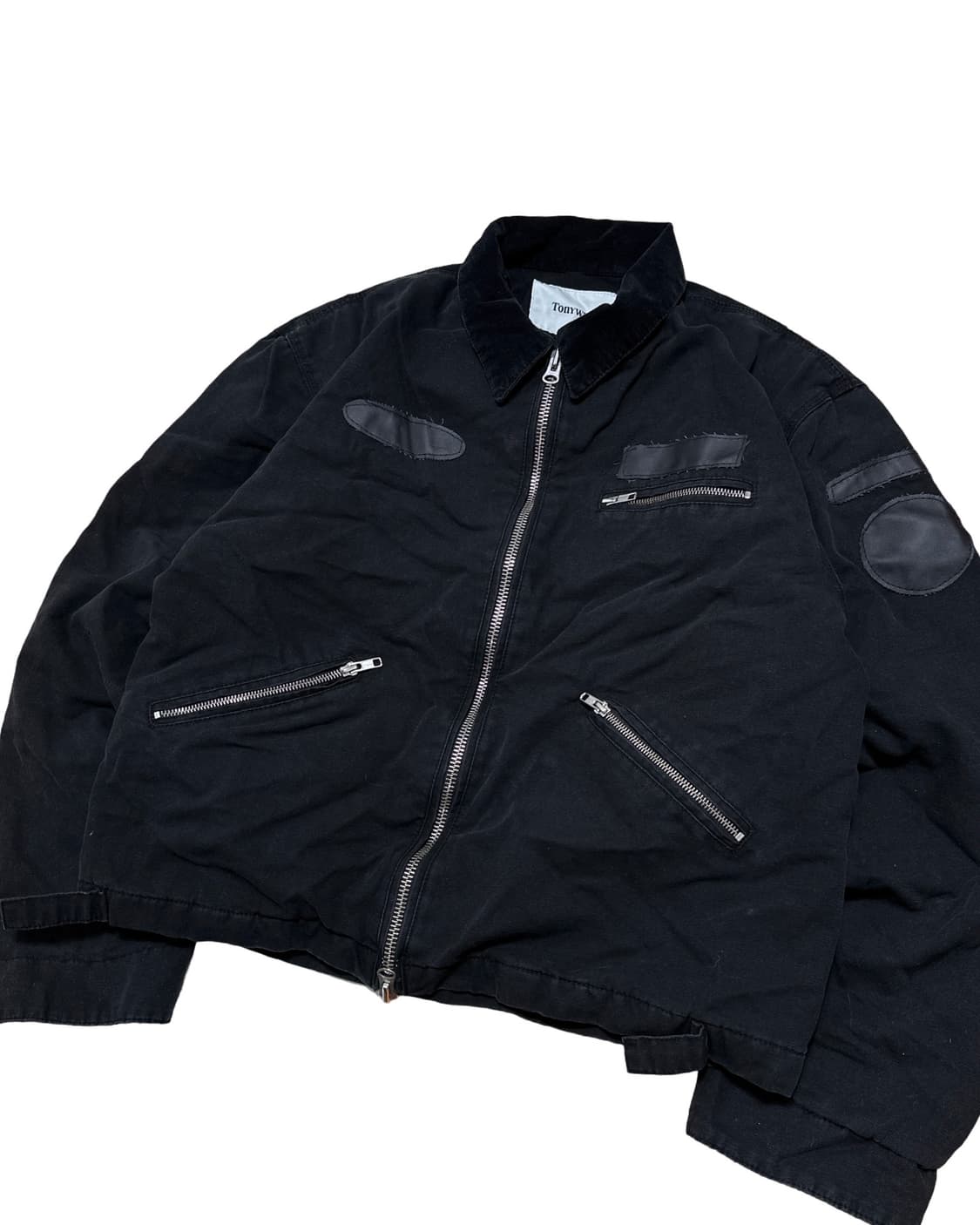 토니웩 이펙트 코듀로이 블랙 워크자켓 상품이미지3