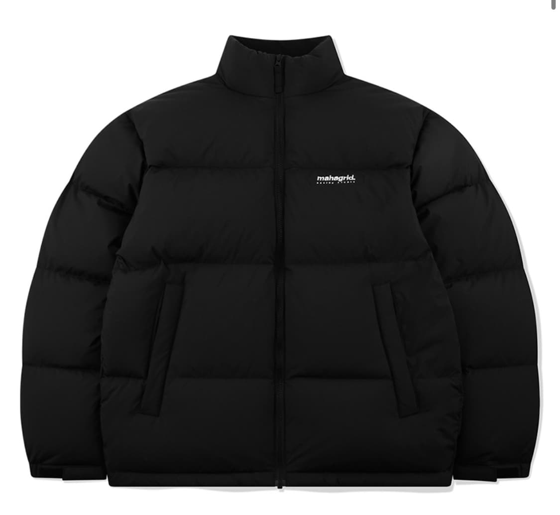 마하그리드 블랙 숏패딩 M 상품이미지1