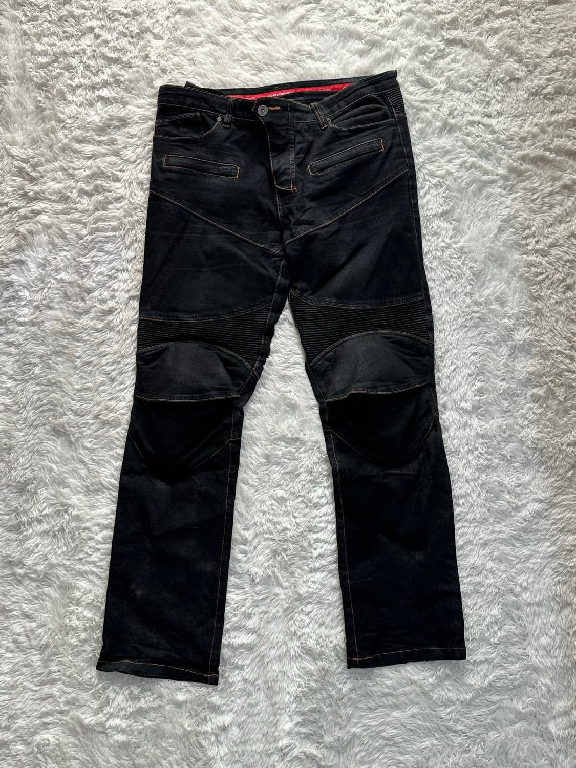 KOMINE 라이딩 청바지 XL 블랙 상품이미지3