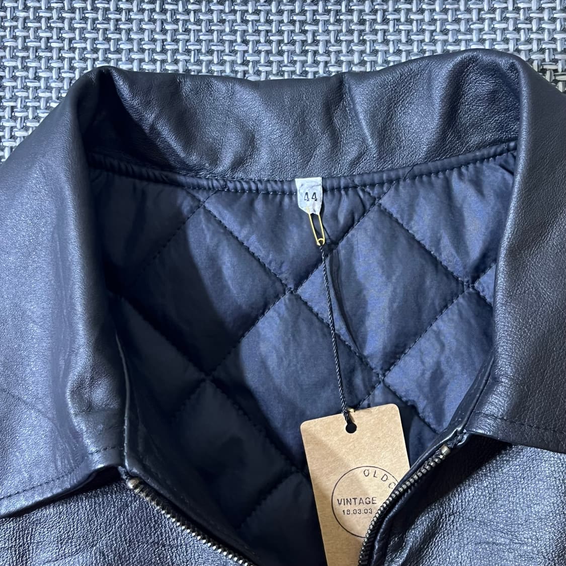 빈티지 USA 플래그 레더자켓 (kold_8402) 상품이미지5