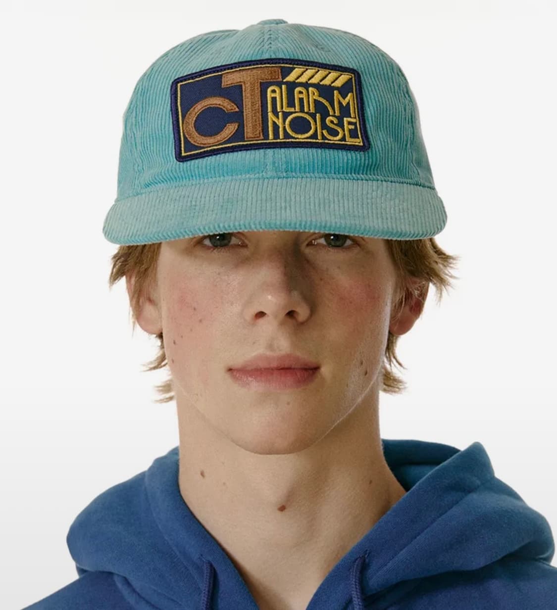 테켓모자 Alarm Corduroy Cap Light Blue 상품이미지1