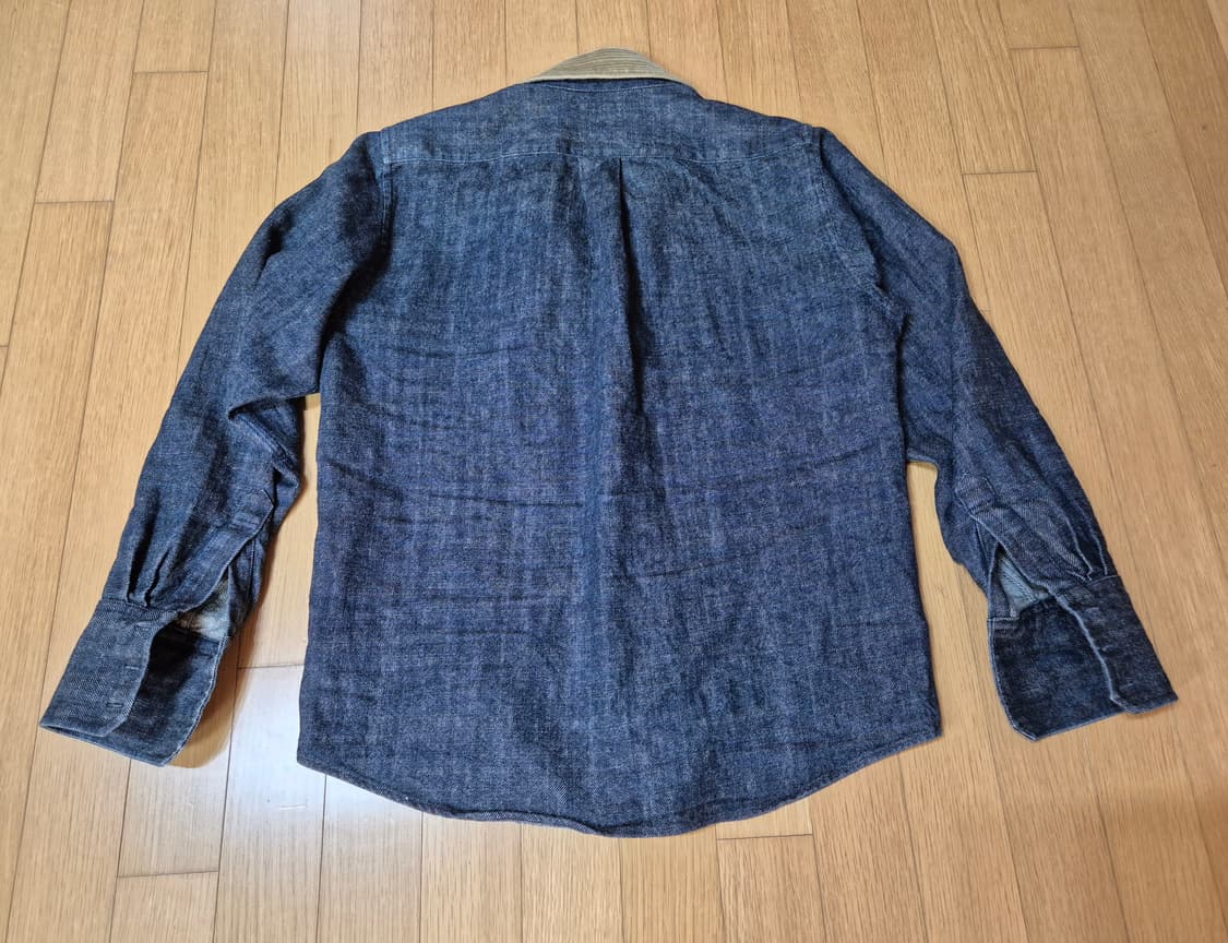 일본 Roundabout 데님 셔츠 상품이미지9