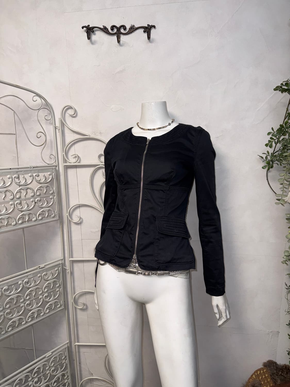 Armani Exchange black two way jacket 상품이미지5