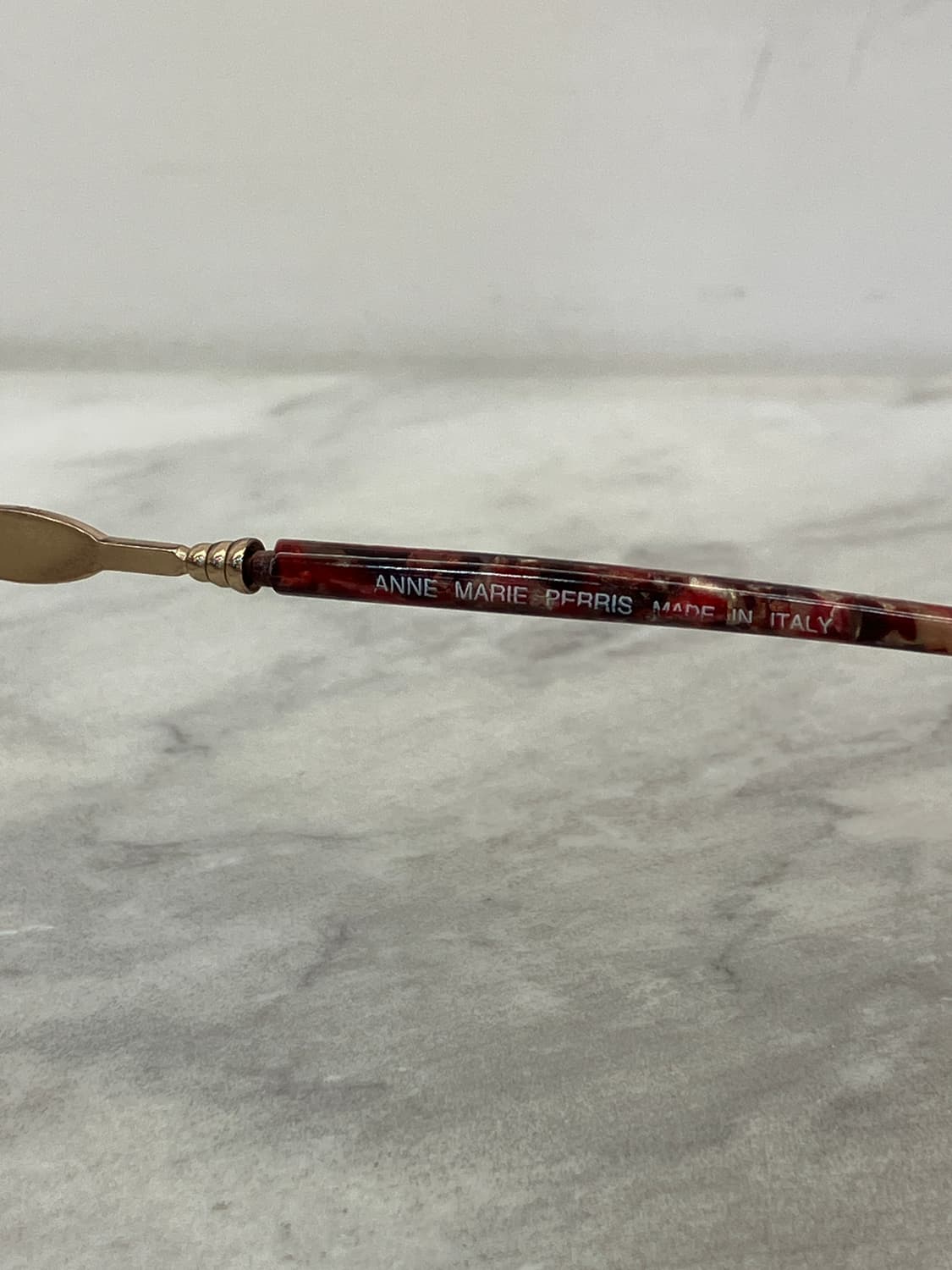 앤 마리 ANNE MARIE 엔틱 골드 오벌 볼드 라운드 메탈테 안경 상품이미지8