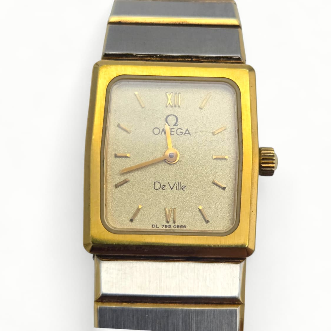 오메가 드빌 콤비 쿼츠 시계 상품이미지6