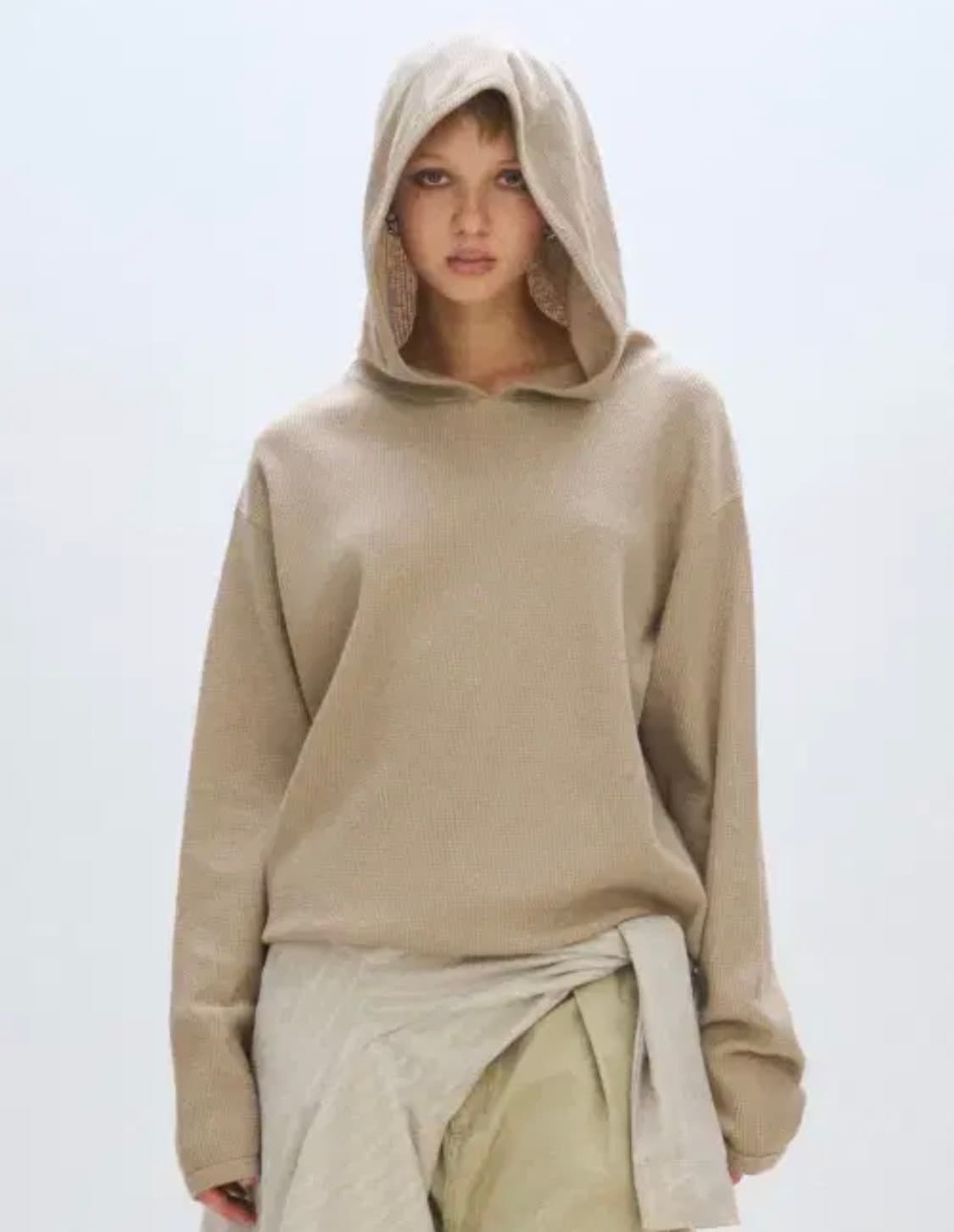 플리즈프로젝트 와플후디 사하라 상품이미지1