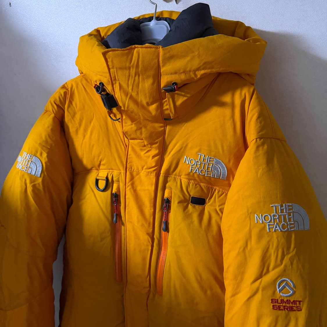 노스페이스 히말라야 800필 다운 오렌지 M(95정도) 상품이미지2