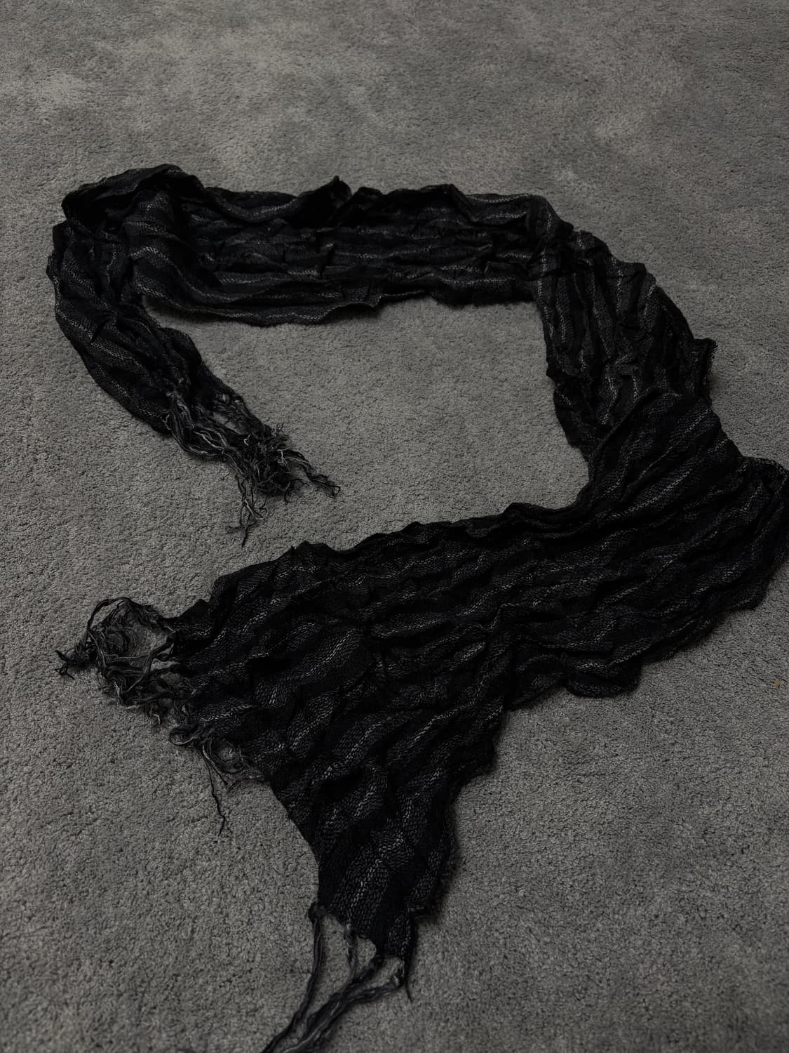 Vintage v-kei punk mood scarf 상품이미지2