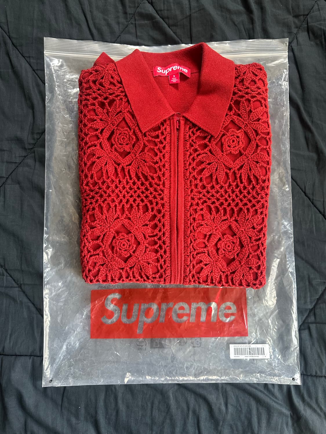 Supreme Chrochet Knit Cardigan - (S) 상품이미지4