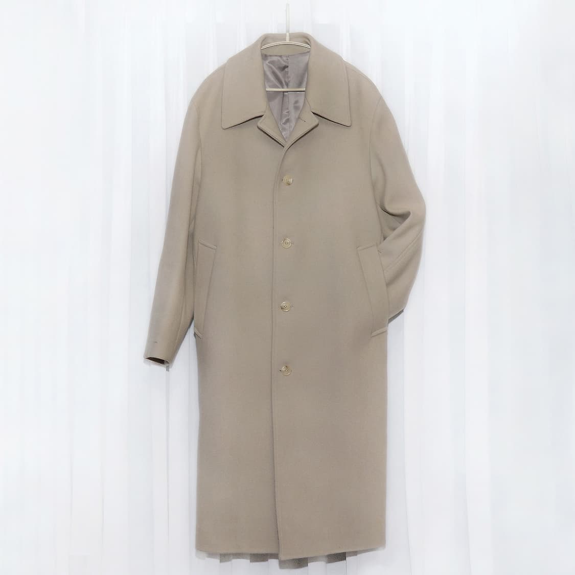 신품급) 송지오 컬렉션라인 울캐시미어 롱발마칸 오버코트 (100+) 상품이미지1