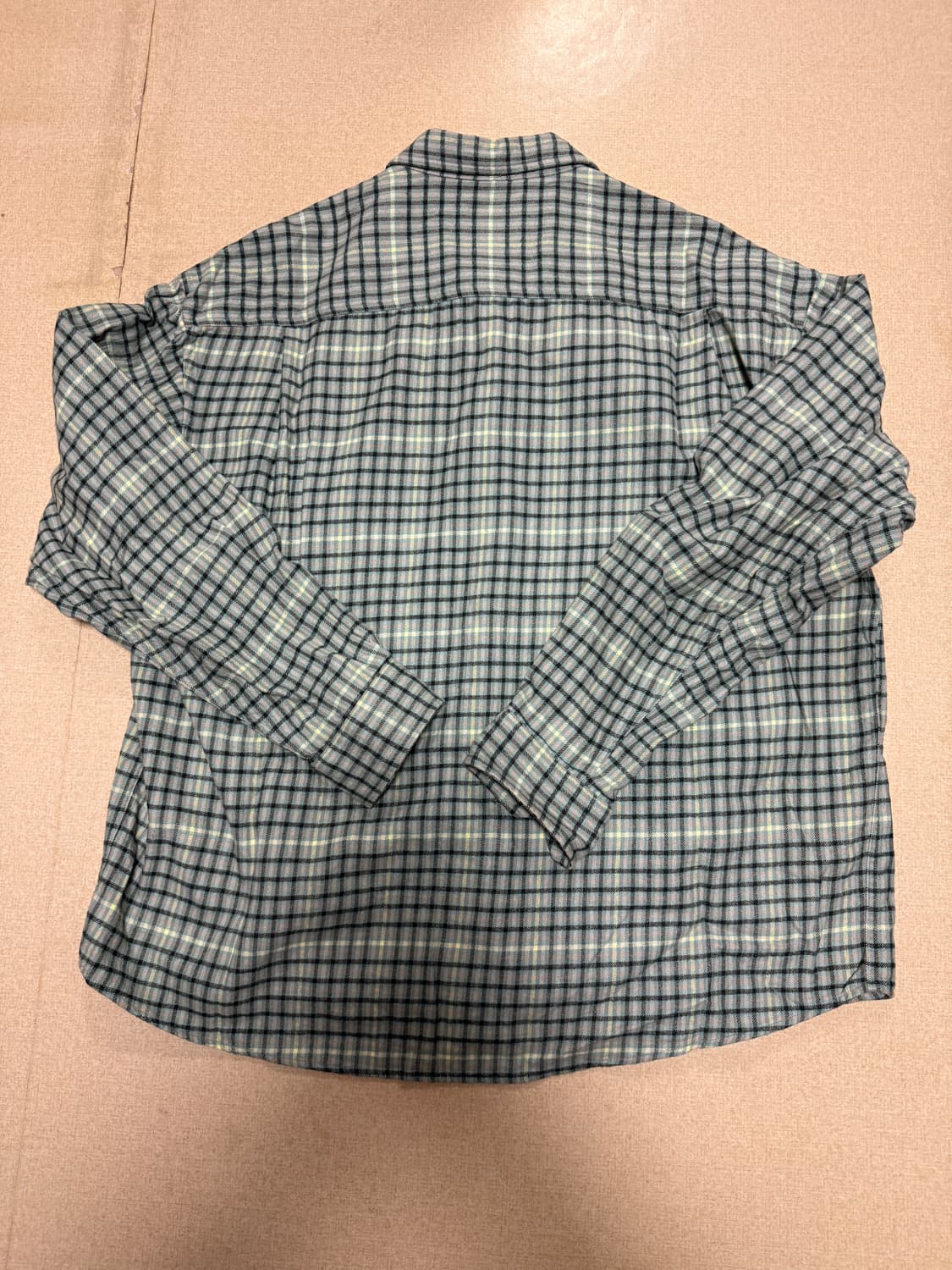 카키스 하우스체크 셔츠, L 상품이미지4