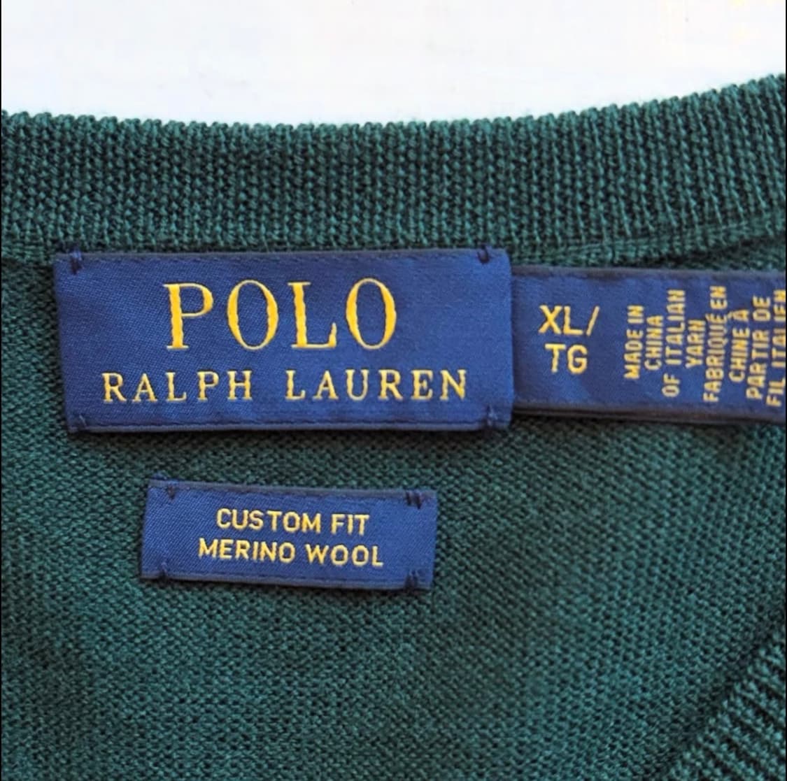 폴로랄프로렌 메리노울 스웨터 상품이미지5