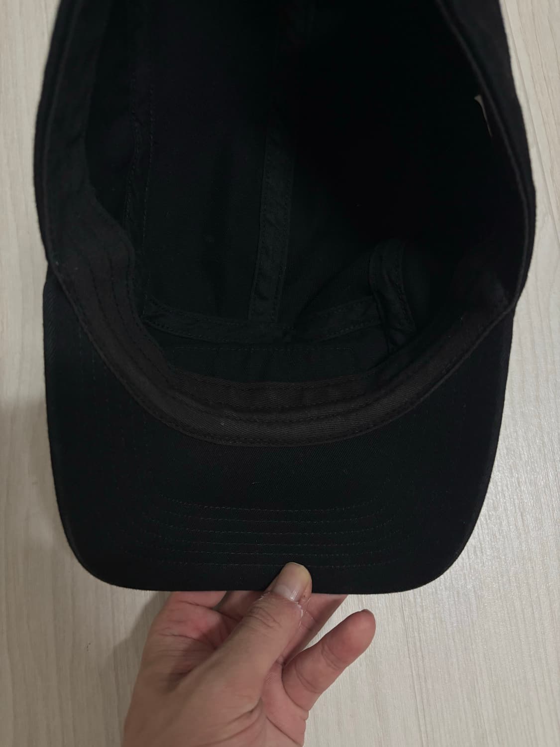 슈프림 캠프캡 블랙 상품이미지3