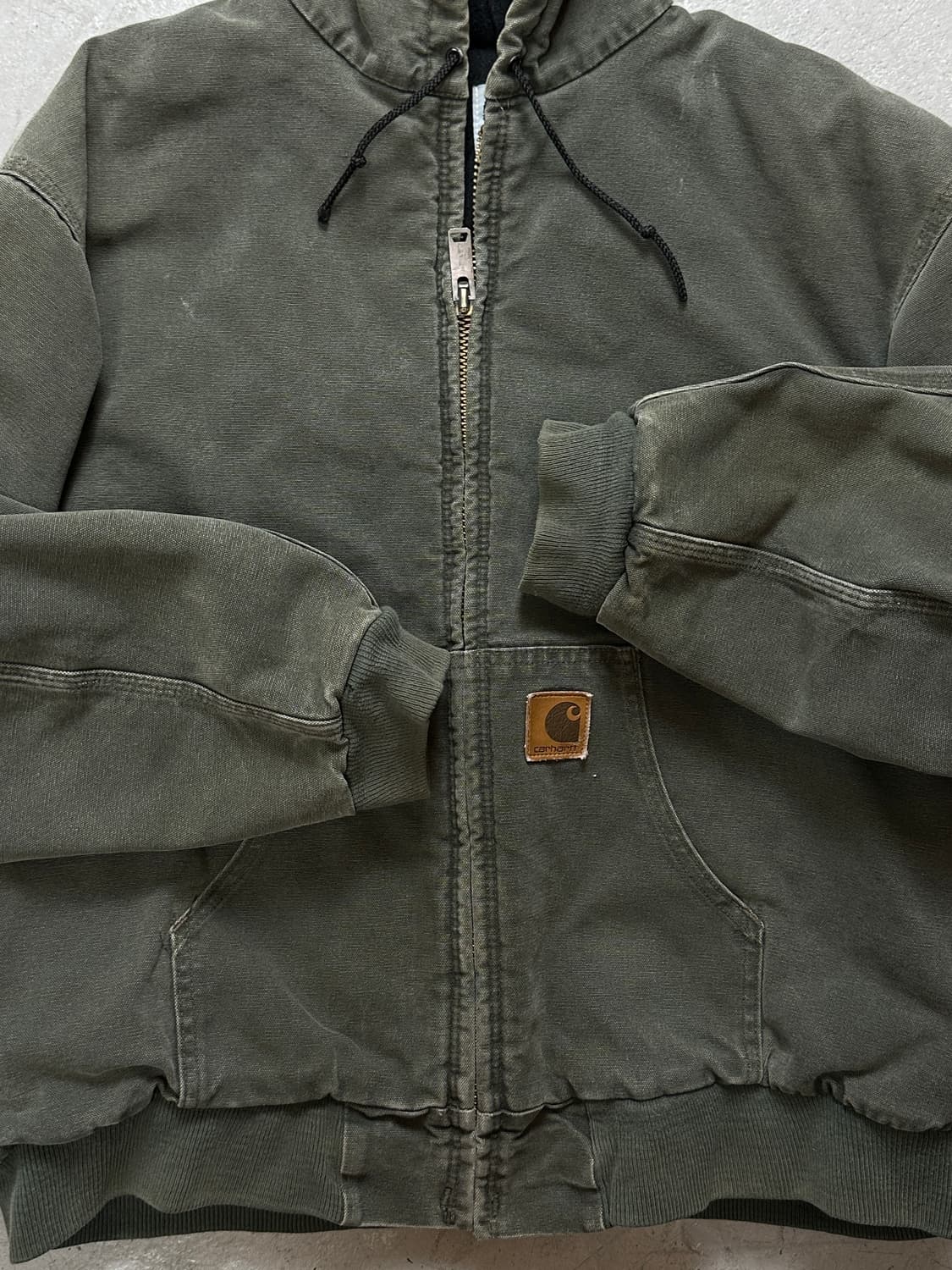 90's USA OG 칼하트 J1006 액티브 자켓 칼하트 MOS ARG 상품이미지8