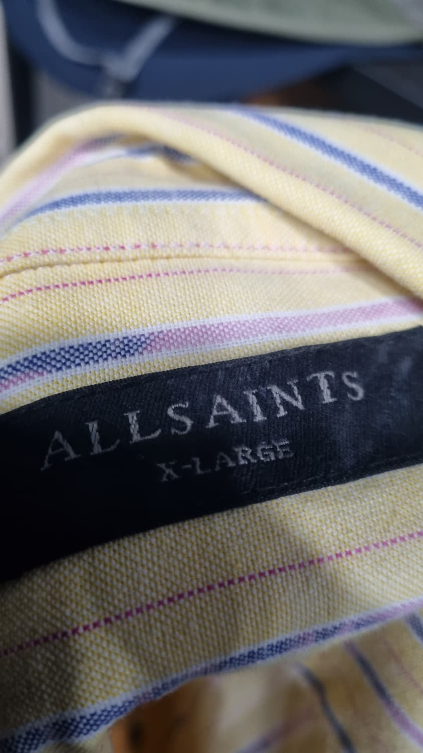 allsaints 올세인츠 나염 봄남방 110적당(xL) 상태매우좋음 상품이미지2
